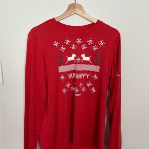 Brooks Winter Run Happy long sleeve tech shirt
